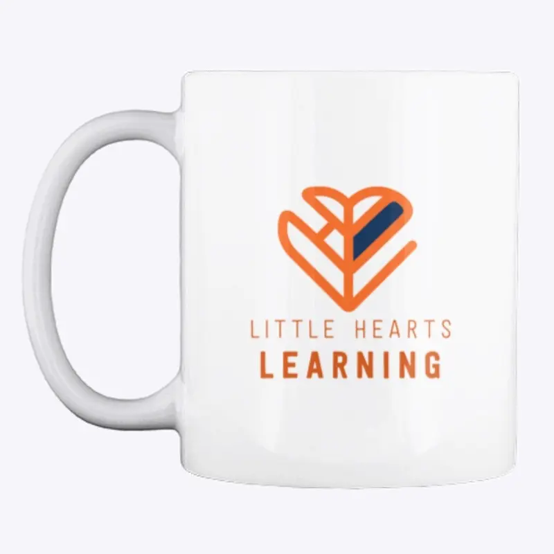 Little Hearts Learning -Leaf Logo Orange